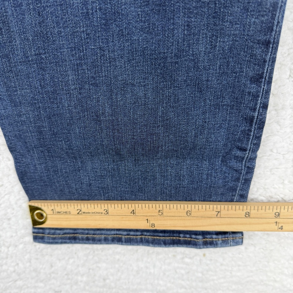 Old Navy Kids 16 Blue Boot-Cut Built-In Flex Adjustable Waist Denim Jeans - Picture 9 of 10